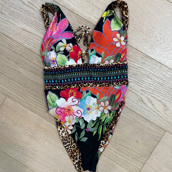 Reversible One-Piece Bathing Suit - NWOT Sunshine 79 Plunge Rio - Picture 4 of 6